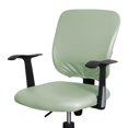 thumbnail image 2 of Langgg Split Office Chair Cover Dustproof Waterproof Rotating Chair Protector Green Seat+Backrest, 2 of 9
