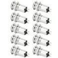 thumbnail image 2 of Metal Keylock Switch, Flame Retardant Keylock Push Button Switch Metal Shell With 20 Keys For CNC Machine For Industry Double Pull, 2 of 8