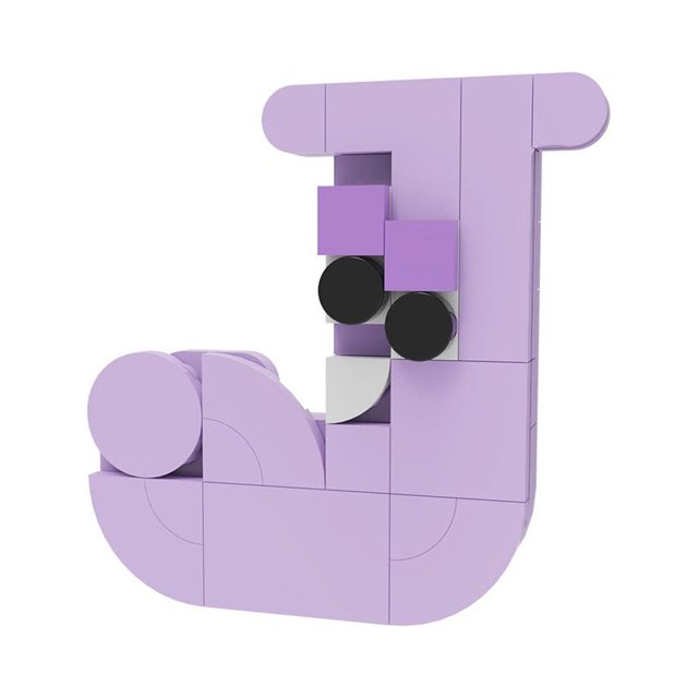 MesaSe Alphabet Building Block Set 26 Alphabet Legend Building Block Model Educational Letters Lore ABC Learning Toys Fun Filled Alphabet Knowledge Building Blocks Model (951 Pcs)