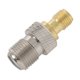 thumbnail image 2 of Adaptador coaxial coaxial Rf Sma hembra a F hembra, plateado Afortunado Sencillez, 2 of 5
