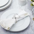thumbnail image 3 of EeaseCA 4Pcs Christmas Deer Head Design Napkin Rings Alloy Napkin Holder Party Decor, 3 of 7