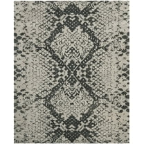 SAFAVIEH Wyndham Kostadin Floral Area Rug, Grey/Black, 8' x 10'
