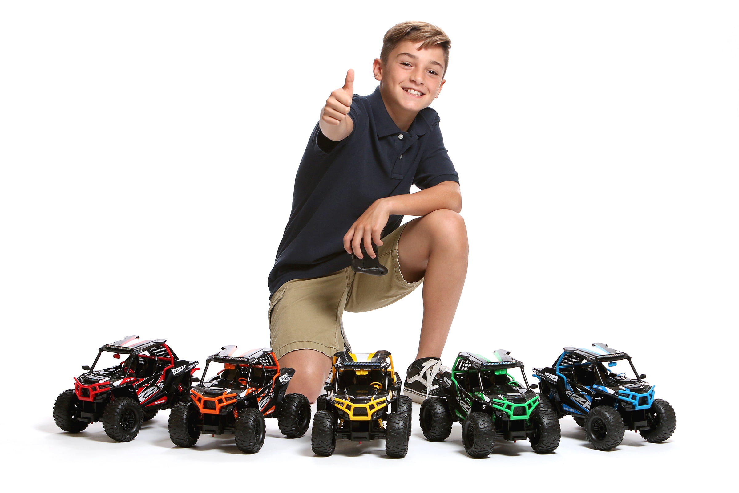 New Bright RC 1:14 Radio Control 2019 Polaris RZR - Yellow