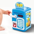 thumbnail image 3 of Alcancía ATM Juguete para Niños Azul perfecl, 3 of 7