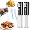 thumbnail image 1 of Electric Butter Sprayer for Popcorn, 200ml Rechargeable Butter Dispenser & Oil Sprayer Bottle, 2 Modes Adjustable Continuous Fine Mist for Cooking, Air Fryer, Baking, BBQ & Grilling (2Pcs), 1 of 7