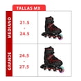 thumbnail image 3 of Patines en Linea rueda 70 mm Altera Ajustables Profesionales Mediano Rojo, 3 of 8