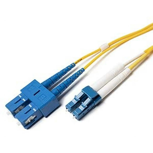 OS2 LC SC Plenum Duplex Fiber Patch Cable 9/125 Singlemode - 300 Meter