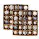 thumbnail image 3 of Juego de 25 bolas navideñas de cristal de 4 cm, adornos navideños multicolores, adornos para árbol de Navidad de Año Nuevo 2023 para fiestas en casa, 3 of 5