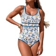 thumbnail image 2 of Traje de baño de una pieza para mujer, conjuntos de bikini para mujer, trajes de baño con cuello en V para mujer, trajes de baño para mujer, 2 of 7