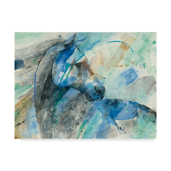 Trademark Fine Art 'Paloma Blue' Canvas Art by Albena Hristova