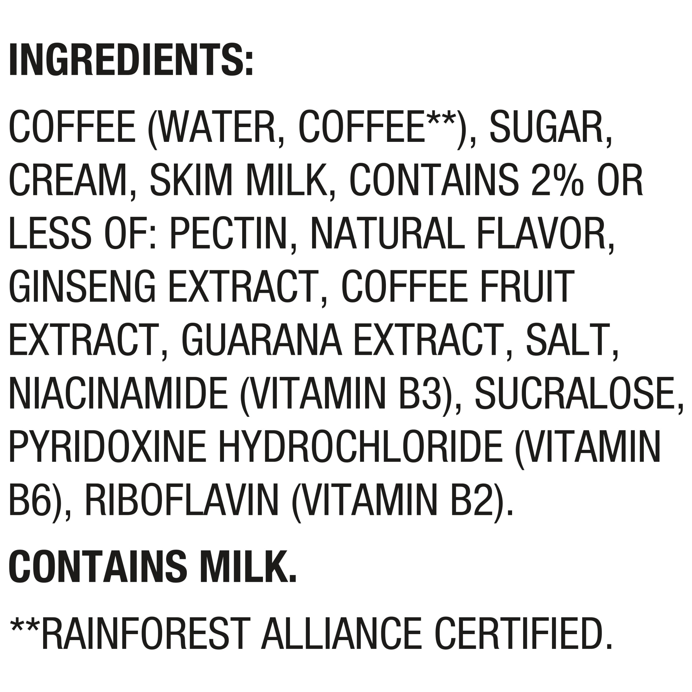 SToK Cold Brew Energy Vanilla Cream Canned Coffee Drink, 11 fl oz