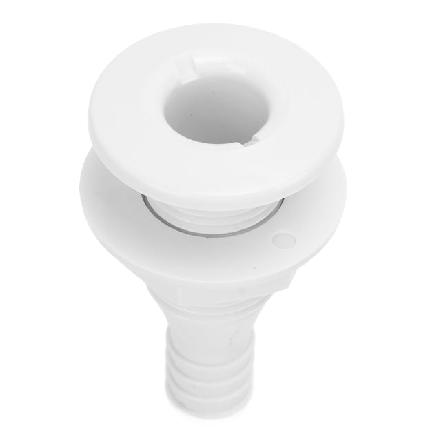 Through Hull Connection,Boat Through Hull Connection Thru Hull Exhaust Fittings Boat Drain Outlet Plug High-Intensity Output