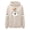 Beige, variant on Oversized Hoodies for Women JIANLAI Cute Halloween Ghost Pumpkin Graphic Hooded Pullover, Fall 2026 Fashion Long Sleeve Hoodie With Kangaroo Pockets, Loose Casual Fleece Sweatshirt
