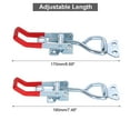 thumbnail image 3 of Unique Bargains 4Pack 7 Inch Iron Adjustable Toggle Latch Clamp 661lbs Holding Capacity, 3 of 6