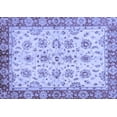 thumbnail image 1 of Ahgly Company Machine Washable Indoor Rectangle Abstract Blue Modern Area Rugs, 8' x 10', 1 of 4