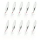 thumbnail image 1 of Uxcell 10Pcs 3/5 oz Cucharas de Pesca de Metal Señuelos de Pesca Cuchara de Lanzamiento Tono Plateado, 1 of 5