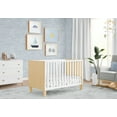 thumbnail image 6 of Delta Children Sonny 4-in-1 Convertible Baby Crib, Natural/Bianca White, 6 of 11