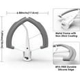 thumbnail image 2 of Flex Edge Beater for KitchenAid Tilt-Head Stand Mixer, 6QT Mix Accessory with Silicone Edge Scraper, 2 of 6