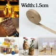 thumbnail image 1 of RKSTN Packing Rope 10M Natural Jute Hessian DIY Wedding Decor Packing Ribbon Trim Table Rope, 1 of 5