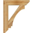 thumbnail image 3 of Ekena Millwork 6"W x 32"D x 40"H Imperial Slat Rough Sawn Bracket, Western Red Cedar, 3 of 4