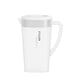 thumbnail image 1 of Hervidor de agua fría de 1,3 L con filtro de grifo para refrigerador Dispensador infusor de frutas de gran capacidad con tapa superior con grifo Jarra de limonada de plástico para té helado, 1 of 8