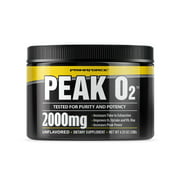 PrimaForce Peak O2 Powder Supplement, 120 Grams – Improves O2 Uptake & VO2 Max / Increases Time to Exhaustion / Enhances Peak Power