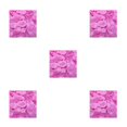 thumbnail image 1 of Sonducket 100 piezas de tela de pétalos de flores de rosas artificiales reutilizables 5x5cm, 1 of 6
