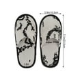 thumbnail image 2 of Miangastore Chaussons Jetables Semelle Confortable 2 Paires 11.40x3.93x0.24 Po, 2 of 8