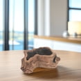 thumbnail image 2 of Toyvian Decorative Cement Planter Pot with Tree Stump Design for Balcony, Office, Indoor and Outdoor Use, 2 of 6