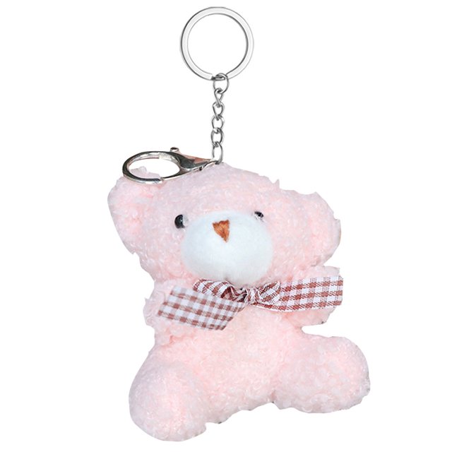 Llavero Con Felpa Coche Muñecos Oso Peluche Regalo para Niñas