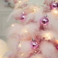 thumbnail image 5 of Dvkptbk Christmas Tree for Girls 23.6 Inch Tabletop Mini Artificial Christmas Tree Girls DIY Christmas Tree with LED String Lights and Hanging Ornaments Battery Pow, 5 of 6