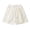 White, variant on YunPes Bermuda Shorts for 3-14Y Teen Girls Casual Elastic High Waisted Pleated Shorts with Pockets Kids Summer Shorts