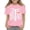 #A09-Pink, variant on Halloween T Shirts for Girls Spooky Skeleton T-Shirts for Girls Crewneck Short Sleeve Tee Shirts for Girls Fall Funny Holiday Blouses for Girls