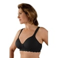 thumbnail image 1 of Classique Post Mastectomy Fashion Bra Style 730 (42A, Black), 1 of 3