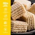 thumbnail image 3 of Loacker Quadratini Fruity Variety Pack Wafer Cookies LARGE - Mix of Lemon, Vanilla, and Raspberry Yogurt - Premium Crispy Bite Size Wafers - LARGE Pack of 6, 3 of 9