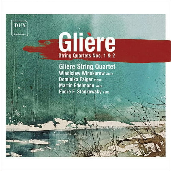 Gliere String Quartet - String Quartets Nos. 1 & 2 - Music & Performance - CD