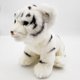 thumbnail image 1 of Peluche de tigre realista, lindo tigre de simulación, postura sentada, muñeca realista, regalo para niños, blanco, 20 cm, 1 of 3
