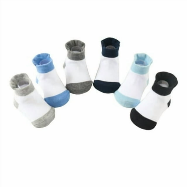 6 Pcs Bas pour Enfants avec Bonne Élasticité Confortables à Porter Style Simple Bonne Fabrication Chaussettes Assorties Garçon 8-10