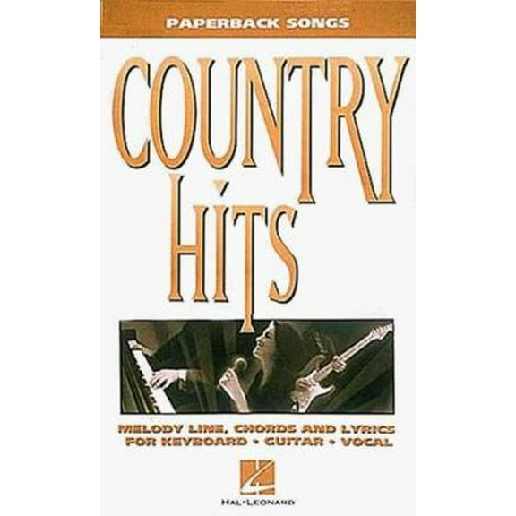 Pre-Owned Country Hits: Paperback Songs (Paperback) 0793552583 9780793552580