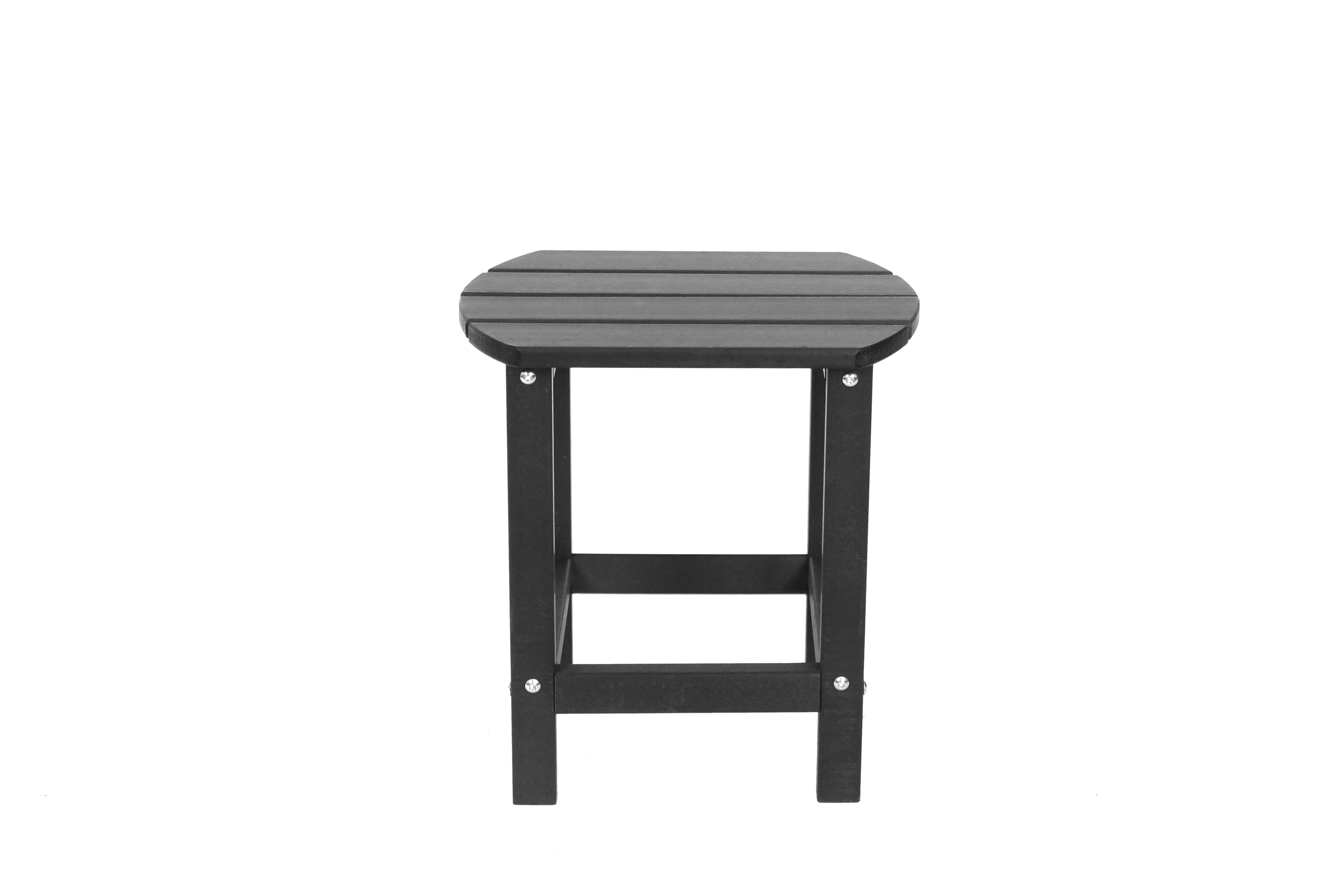 Outdoor Side Table, Patio Side Table, HDPE End Tables for Backyard Pool Porch Garden Lawn