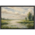 thumbnail image 6 of Framed Canvas Print Vintage Country Landscape Wall Art Farmhouse Decorative for Living Room Bedroom - 24"x36" BLACK, 6 of 8