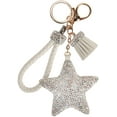 thumbnail image 1 of Crystals Tassel Star Women's Keyrings & Keychains, 1 of 4