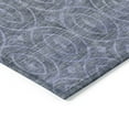 thumbnail image 4 of Addison Rugs Chantille Indoor/Outdoor Transitional Geometric Denim Washable Round Rug, 8' x 8', 4 of 6