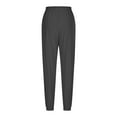 thumbnail image 6 of SIYUDAN Pants For Women Women Casual Pants Grey Adult Yoga Pants Comfy Sweatpants Women Elastic Waist Pants For Women Fall Pants For Women, 6 of 7