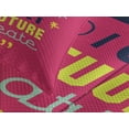 thumbnail image 4 of Ambesonne Saying Quilted Bedspread Set 3 Pcs, Typography, Queen Size, Dark Coral Multicolor, 4 of 5