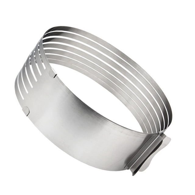 VONKY Adjustable Cake Cutter Slicer Stainless Steel Round Bread Cake Slicer Cutter Mold Cake Tools DIY Kitchen Baking