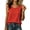 Red, variant on Tsesme Polka Dot Tank Tops for Women, Sleeveless Crew Neck Shirts, Loose Side Split Summer Vacation Casual Tees 3XL