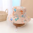 thumbnail image 4 of WEIYLL Bucket Hats For Women Men Children Fisherman Spring Summer New Pattern Cartoon Animal Print Cute Breathable Comfortable Adjustable Belt Headwear, 4 of 4