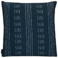 thumbnail image 2 of SAFAVIEH Madelyn Striped Pillow, 20" x 20", Deep Blue/White, 2 of 5