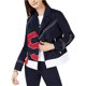 thumbnail image 1 of Chaqueta con Logo Colorblocked para Mujer Azul Grande Tommy Hilfiger, 1 of 1